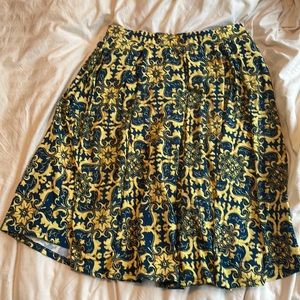 LuLaRoe Madison Skirt, size L, EUC